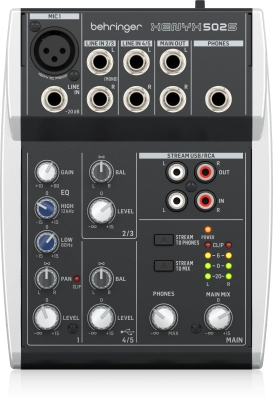 Behringer - XENYX 502S Premium Analog 5-Input Mixer