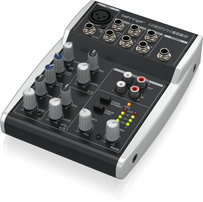 XENYX 502S Premium Analog 5-Input Mixer