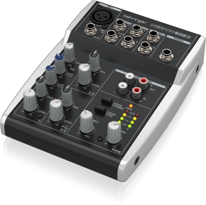 XENYX 502S Premium Analog 5-Input Mixer