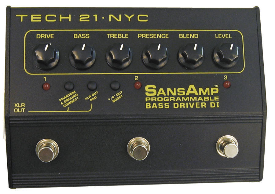 Tech 21 Programmable Bass Driver DI | Long & McQuade 