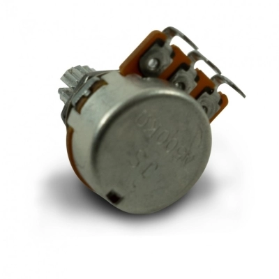 Alpha Metric Mini Potentiometer with Short Bushing - 500 kohm