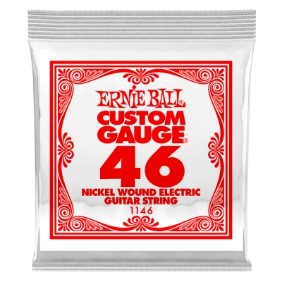 Ernie Ball - Single Nickel Wound Electric Guitar String - .046