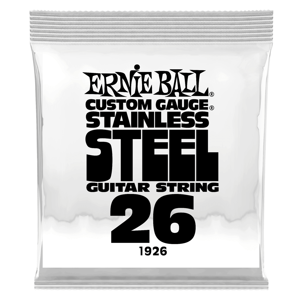 Single Stainless Steel Wound Electric Guitar String - .026