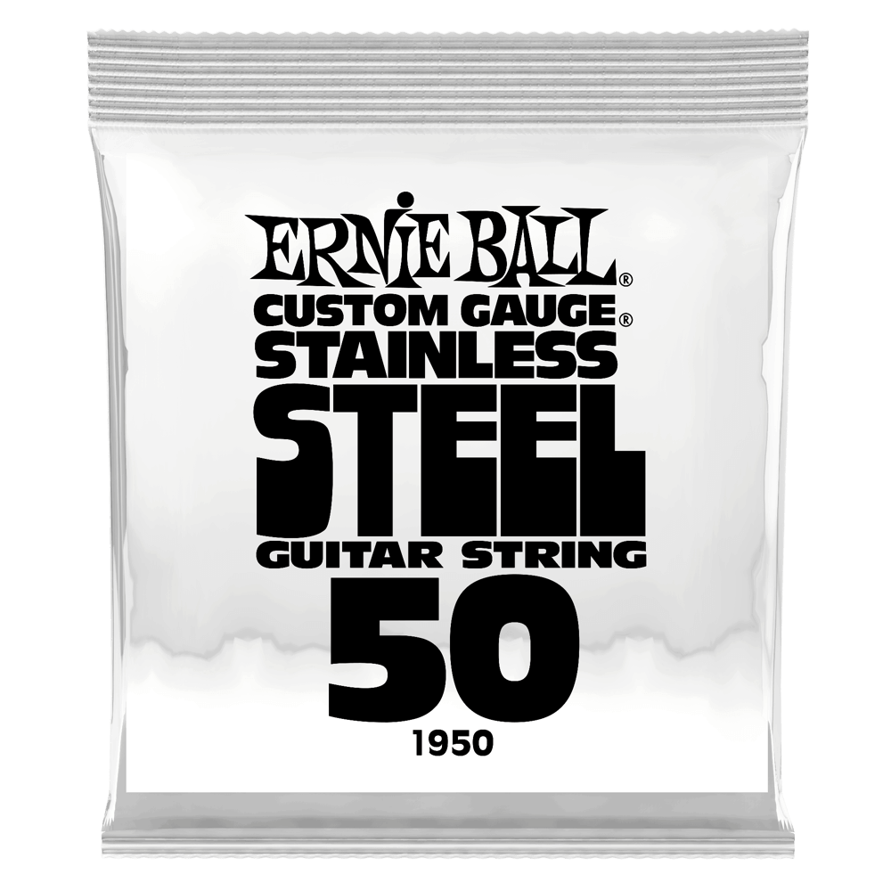 Single Stainless Steel Wound Electric Guitar String - .050