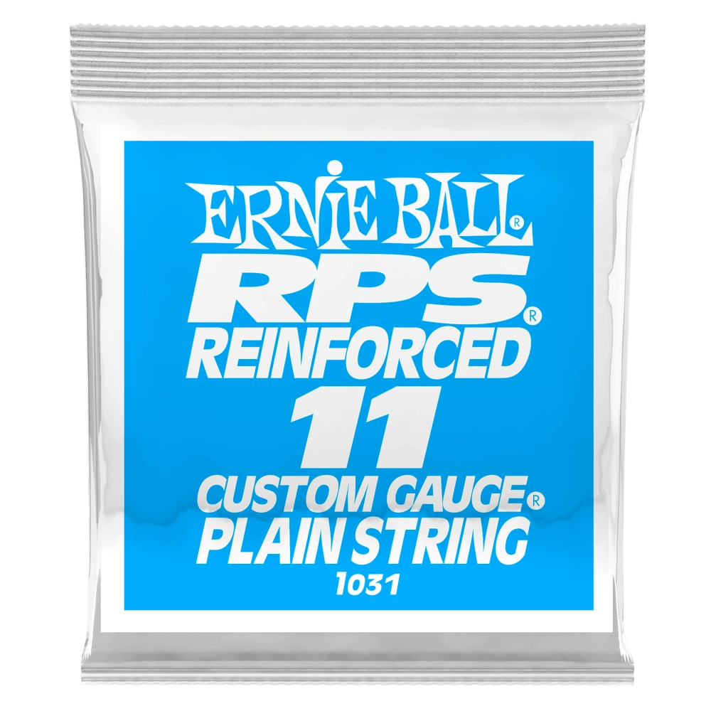 Single RPS Reinforced Plain Electric Guitar String - .011