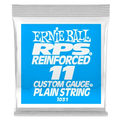 Ernie Ball - Single RPS Reinforced Plain Electric Guitar String - .011