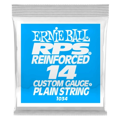 Ernie Ball - Single RPS Reinforced Plain Electric Guitar String - .014