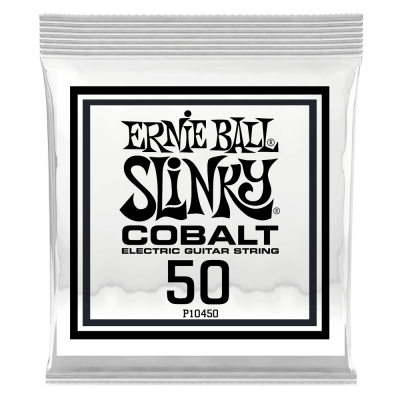 Ernie Ball - Single Cobalt Wound Electric Guitar String - .050