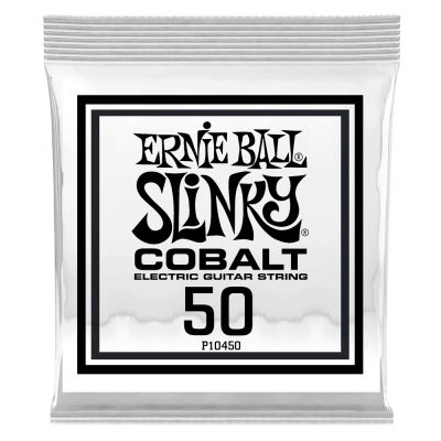 Ernie Ball - Single Cobalt Wound Electric Guitar String - .050