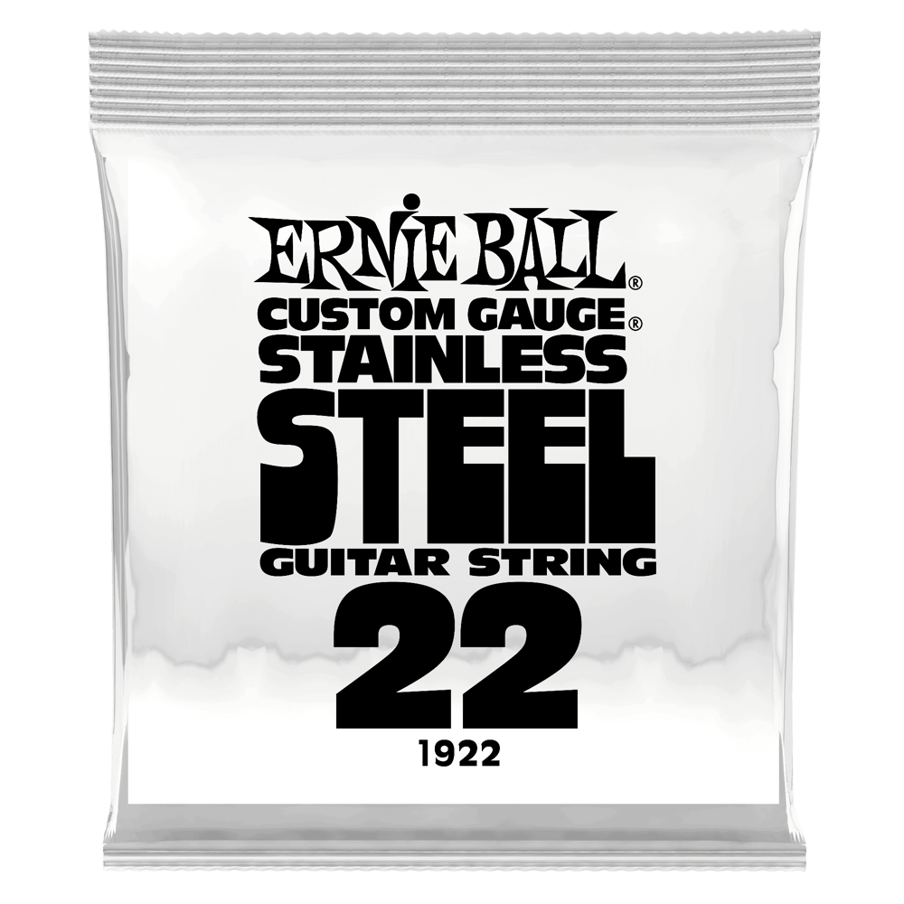 Single Stainless Steel Wound Electric Guitar String - .022