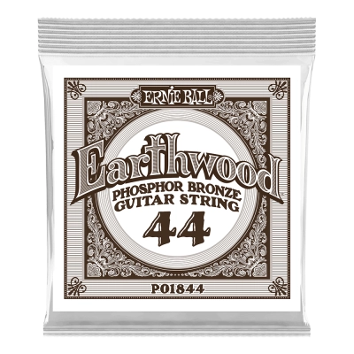 Ernie Ball - Single Earthwood Phosphor Bronze Acoustic Guitar String - .044