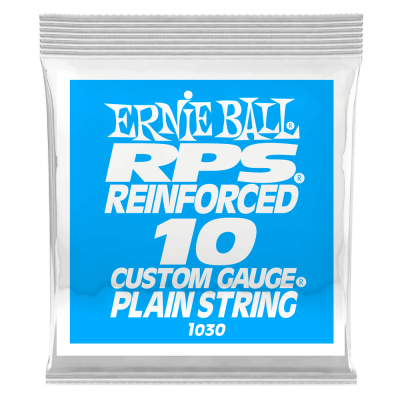 Ernie Ball - Single RPS Reinforced Plain Electric Guitar String - .010