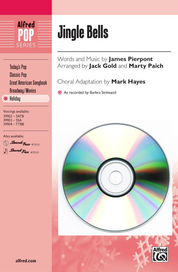 Jingle Bells - Pierpont/Gold/Paich/Hayes - CD