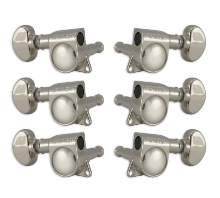 Grover - 305 Series Mid-Size Rotomatics Machine Heads - Nickel