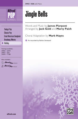 Jingle Bells - Pierpont/Gold/Paich/Hayes - SSA