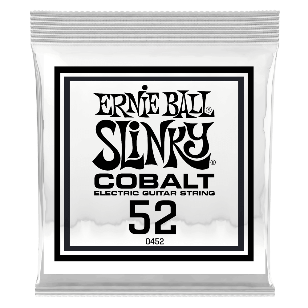 Single Cobalt Wound Electric Guitar String - .052