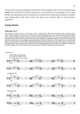 Ben\'s Basics for bass/tenor trombone +F attachment - van Dijk - Trombone - Book