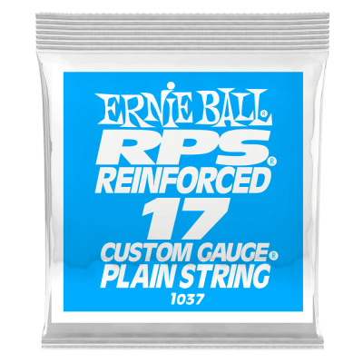 Ernie Ball - Single RPS Reinforced Plain Electric Guitar String - .017