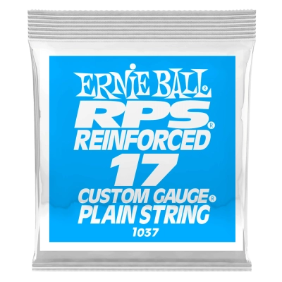 Ernie Ball - Single RPS Reinforced Plain Electric Guitar String - .017