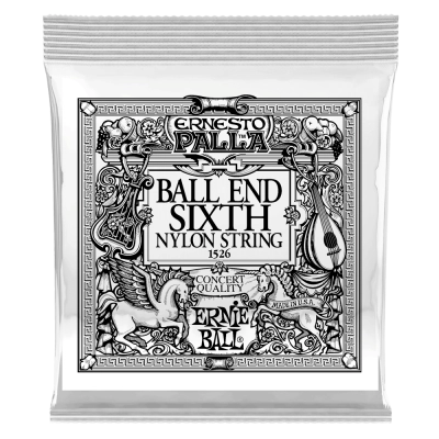 Ernie Ball - Single Ernesto Palla Nylon Ball End Classical Guitar String - .042