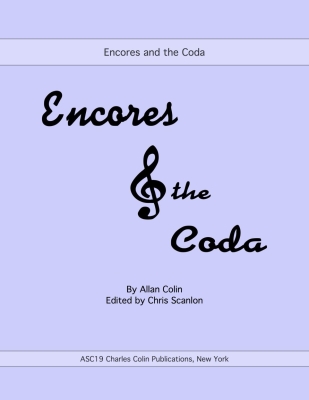 Charles Colin Publications - Encores and the Coda Colin, Scanlon Trompette Livre