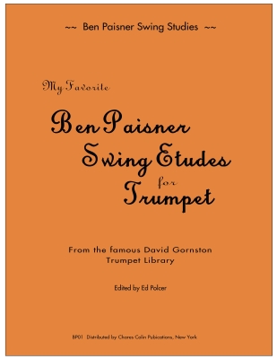 Charles Colin Publications - Swing Etudes for Trumpet - Paisner/Polcer - Trumpet - Book