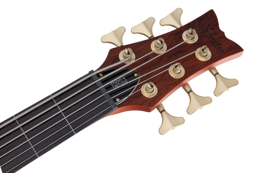 Stiletto Studio-6 6-String Fretless Bass Guitar - Honey Satin