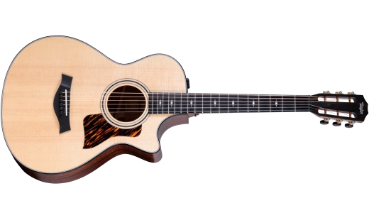 Taylor Guitars - 312ce 12-Fret Grand Concert Spruce/Sapele Acoustic/Electric Guitar with Case