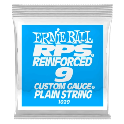 Ernie Ball - Single RPS Reinforced Plain Electric Guitar String - .009