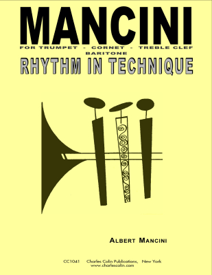 Charles Colin Publications - Rhythm in Technique  Mancini  Trompette  Livre