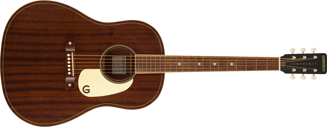 Jim Dandy Dreadnought Acoustic Guitar, Walnut Fingerboard with Aged White Pickguard - Frontier Stain