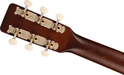 Jim Dandy Concert Acoustic Guitar, Walnut Fingerboard with Aged White Pickguard - Frontier Stain