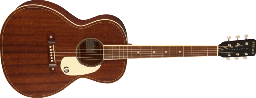 Jim Dandy Concert Acoustic Guitar, Walnut Fingerboard with Aged White Pickguard - Frontier Stain