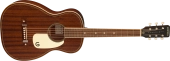 Jim Dandy Parlor Acoustic Guitar, Walnut Fingerboard and Aged White Pickguard - Frontier Stain