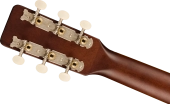 Jim Dandy Parlor Acoustic Guitar, Walnut Fingerboard and Aged White Pickguard - Frontier Stain