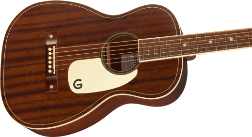 Jim Dandy Parlor Acoustic Guitar, Walnut Fingerboard and Aged White Pickguard - Frontier Stain
