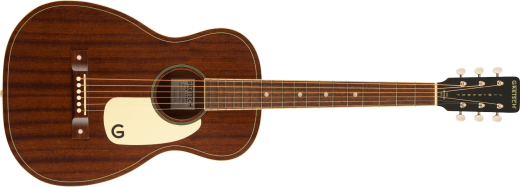 Gretsch Guitars - Guitare acoustique JimDandy Parlor (fini Frontier Stain, touche en noyer, plaque protectrice de couleur blanc vieilli)