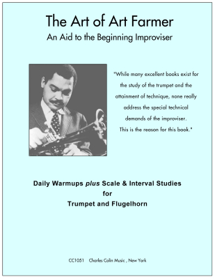 Charles Colin Publications - The Art of Art Farmer - Farmer - Trumpet - Book