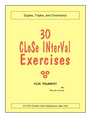 30 Close Interval Exercises - Colin - Trumpet - Book