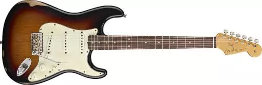 Road Worn 60\'s Strat - Rosewood Neck in 3 Tone Sunburst