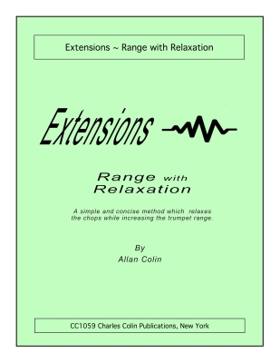 Extensions: Range with Relaxation - Colin - Trumpet - Book