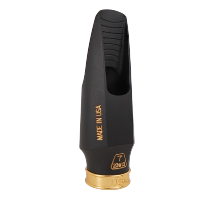 Lakshmi Alto Saxophone Mouthpiece - Hard Rubber, 7