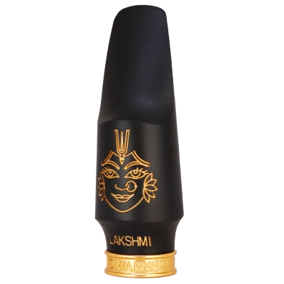 Lakshmi Alto Saxophone Mouthpiece - Hard Rubber, 8