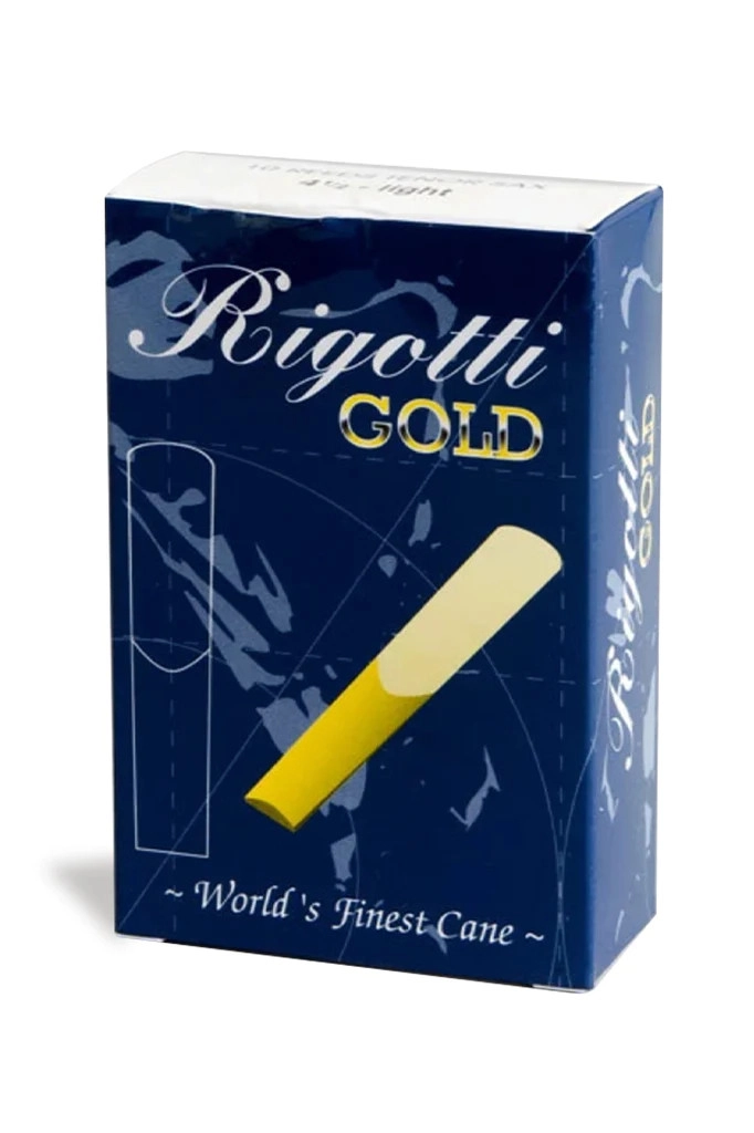 Gold Classic Bass Clarinet Reeds - 3, Medium, 10/Box