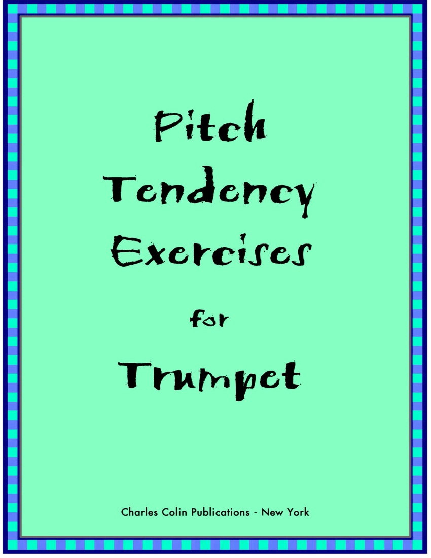 Pitch Tendency Exercises - Ponzo - Trumpet - Book