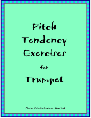 Charles Colin Publications - Pitch Tendency Exercises - Ponzo - Trumpet - Book
