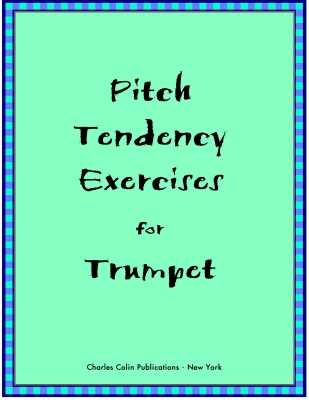 Charles Colin Publications - Pitch Tendency Exercises - Ponzo - Trumpet - Book