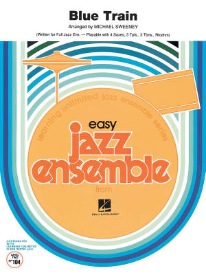 Hal Leonard - Blue Train - Coltrane/Sweeney - Jazz Ensemble - Gr. 2