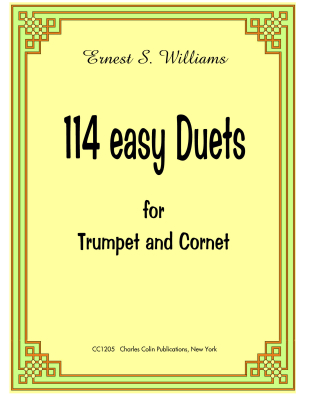 Charles Colin Publications - 114Easy Duets Williams Duos de trompettes Livre