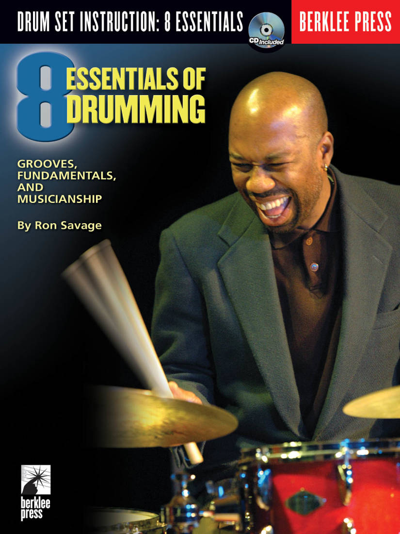 Eight Essentials of Drumming - Savage - Drum Set - Book/CD